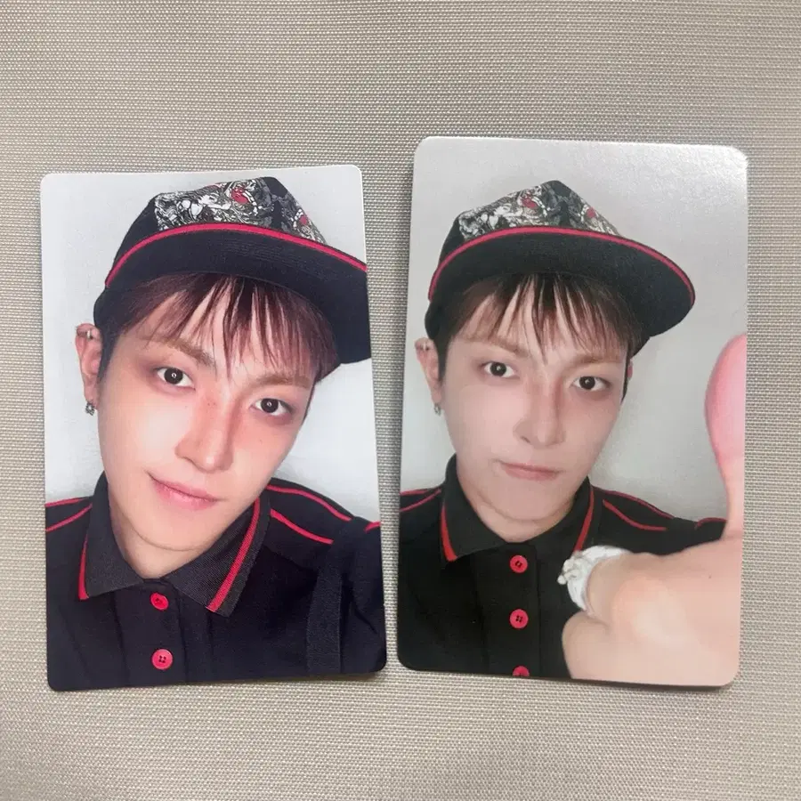 에이티즈 일본 BAD 앨포+회장특전 홍중