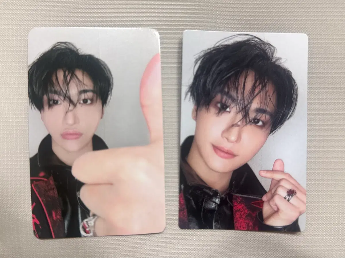 에이티즈 일본 bad 앨범 포카 + 회장 특전 성화