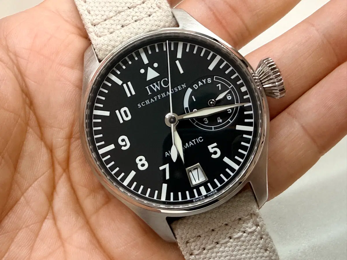 iwc 빅파일럿 iw5002 판매(26.9.17정식오버홀 2년무상)