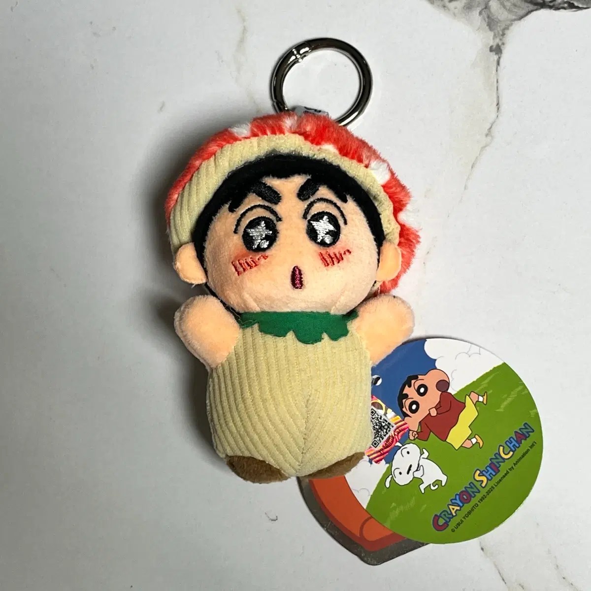 버섯 짱구 인형 키링