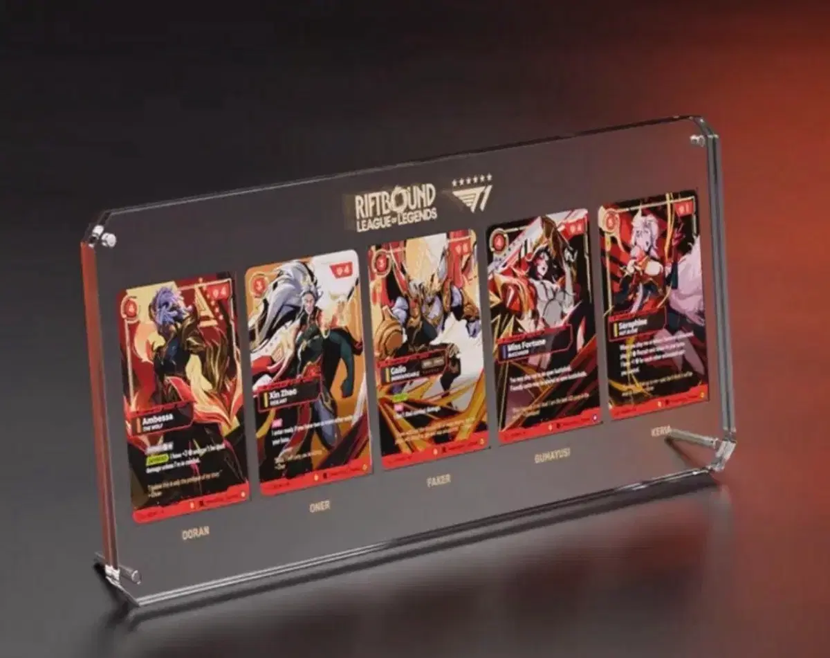 T1 리프트바운드 시그니처 에디션 (한글판) Riftbound x 2025 Worlds Champion T1 Signature Edition 미개봉