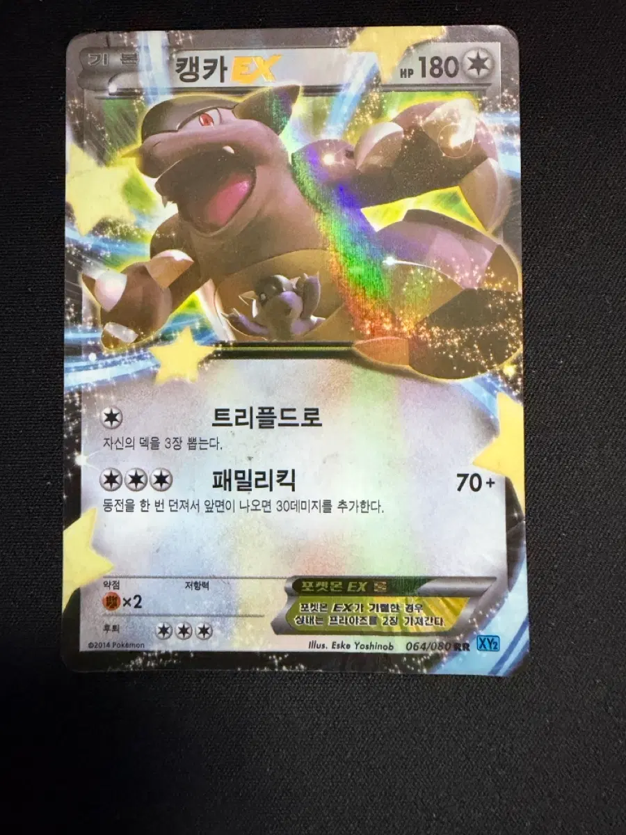 포켓몬카드 캥카ex RR XY