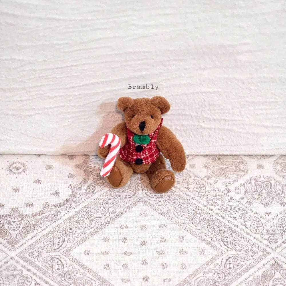 Vintage Russ Miniature Bear 빈티지 미니어처 테디베어 곰돌이 소품 캔디 사탕 장식 수집 인형
