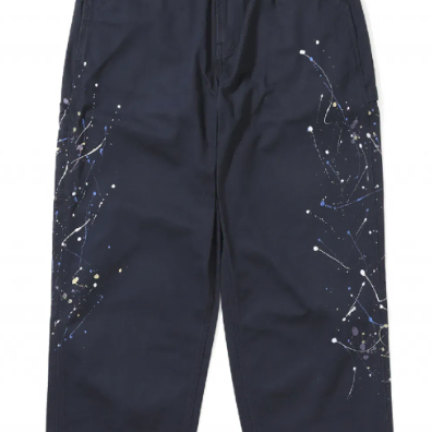 YESEYESEE Painted Carpenter Pants (Navy, m사이즈)