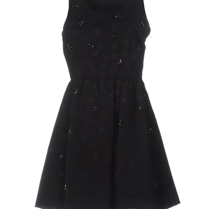 Frankie Morello by damir doma Floral Embellished Skater Prom Evening Dress