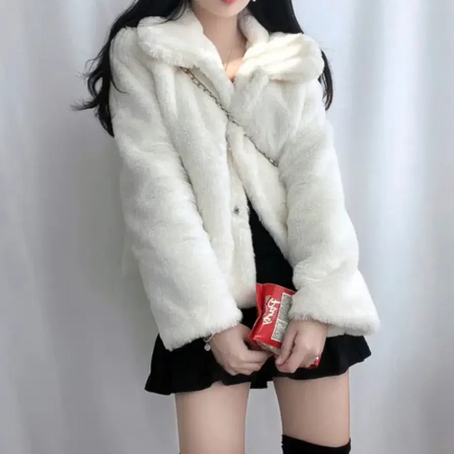 누비안감 퍼자켓 팝니당