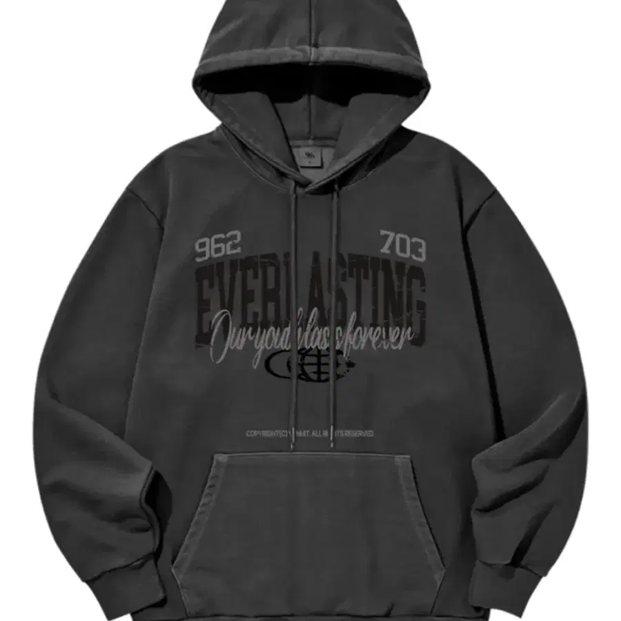 벤힛 EVERLASTING 피그먼트 후드티