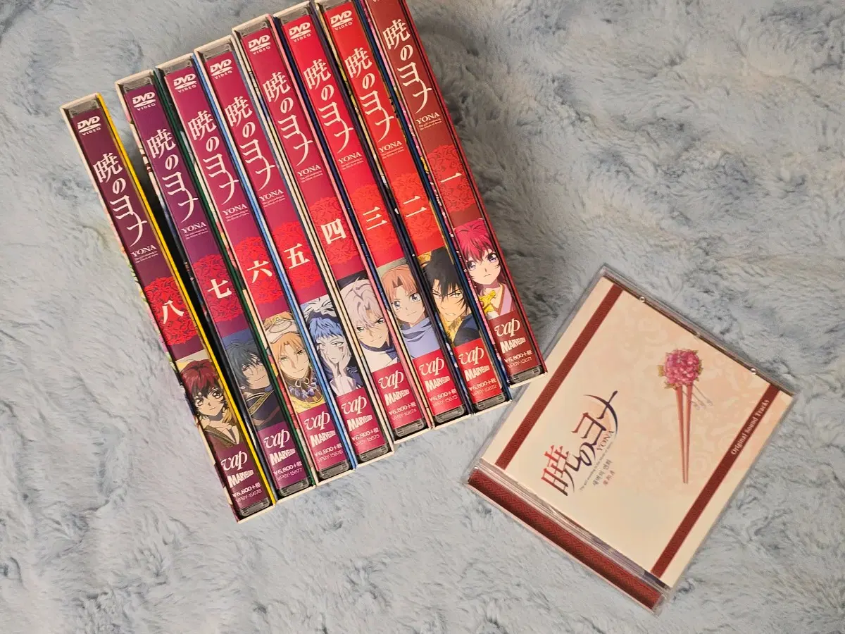 (최종가격)새벽의 연화 초회 한정 DVD전권+ost cd 사운드트랙 디비디 씨디 새연