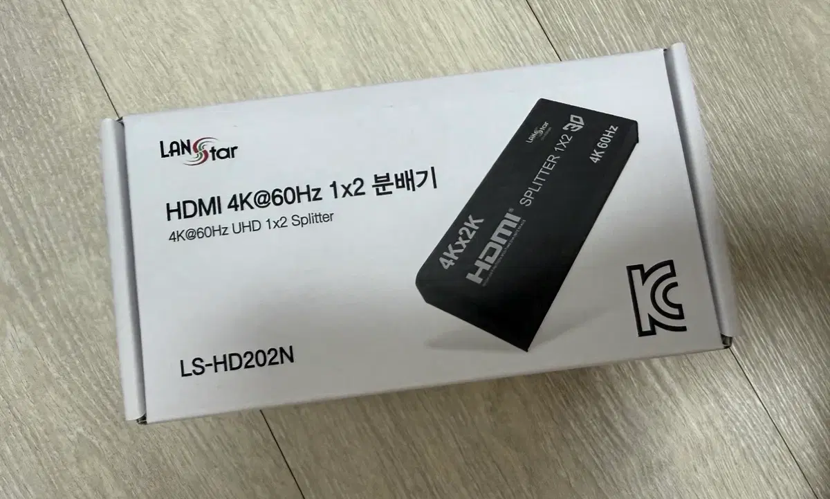 LANSTAR HDMI 4K@60Hz 1x2 분배기 LS-HD202N