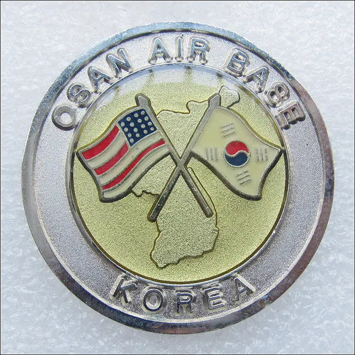 오산 공군기지 제51임무지원대대 챌린지 코인 (40mm) (2219)