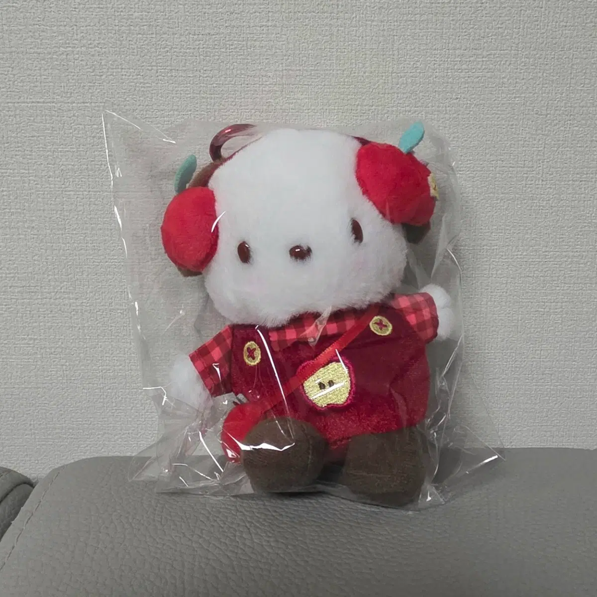 산리오 가을사과 포챠코 마스코트