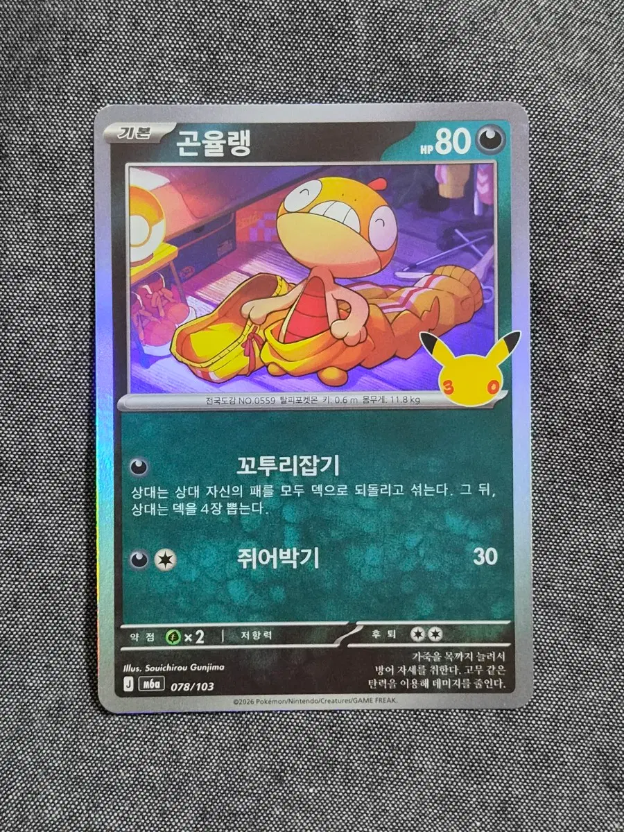 포켓몬카드 30주년 곤율랭