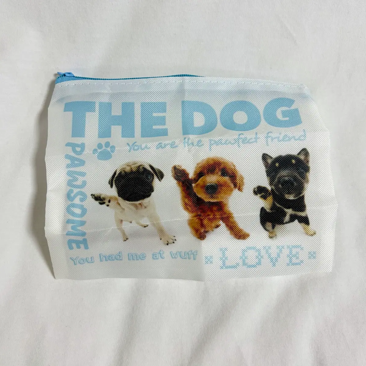 더도그 The dog 파우치 가챠 양도합니다 메지루시 키링 반다이