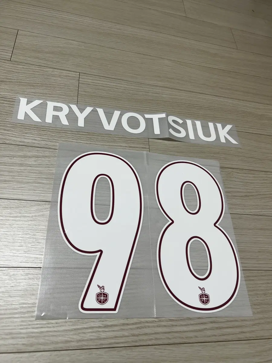 (자컷)대전하나시티즌 acl킷 안톤(KRYVOTSIUK) 자주색 마킹지