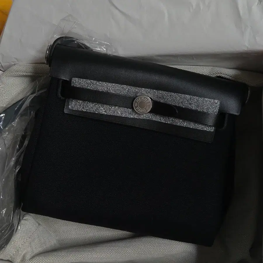 에르메스 에르백 20 누아 미니 블랙 은장