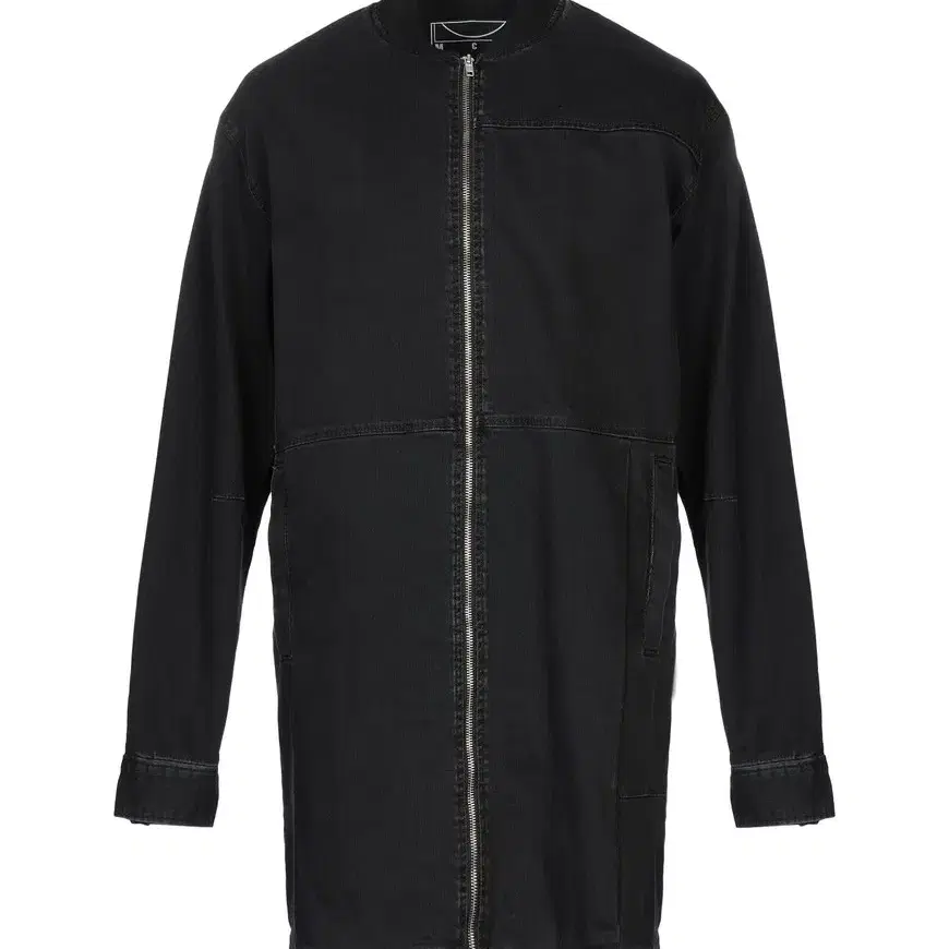 McQ, MCQ BY ALEXANDER MCQUEEN zip-up long AGE BLACK denim jacket