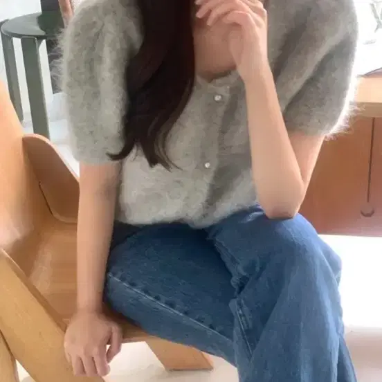 리에뜨 알파카가디건