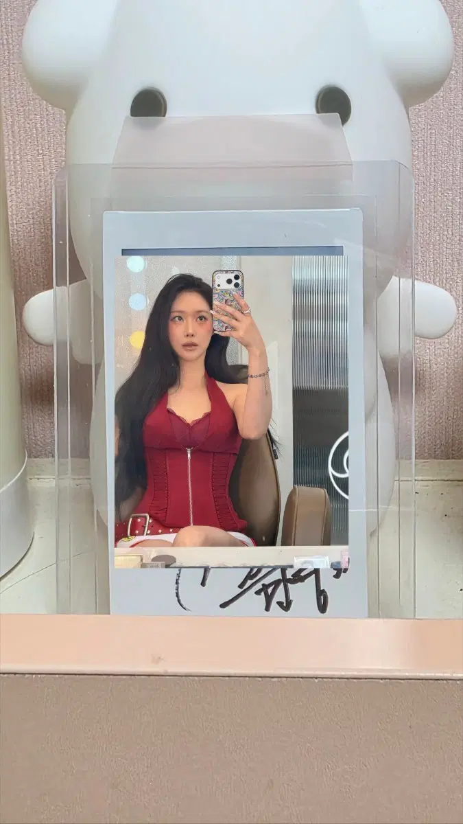브브걸 민영 폴라 싸폴 폴라로이드 싸인폴라로이드