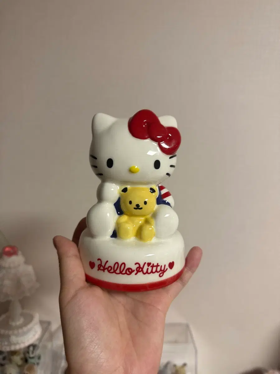 헬로키티 도기 저금통