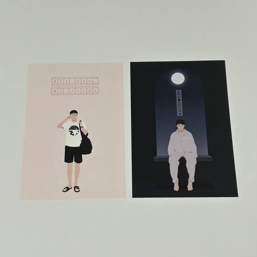 류준열 팬아트 엽서 2종