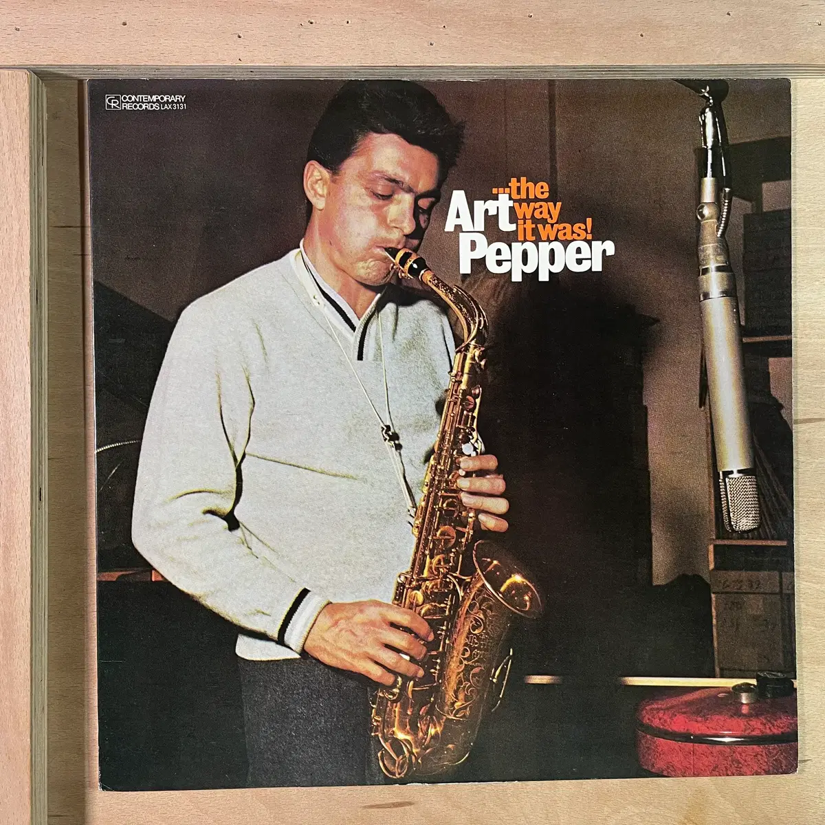 Art Pepper ...The Way It Was! 일본 1977년 LP