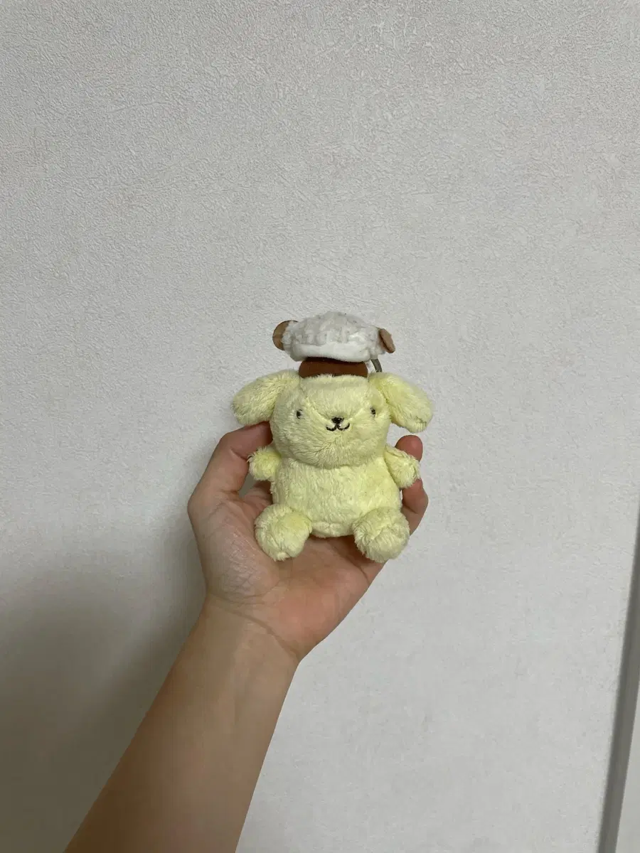 빈티지 고전 양 폼폼푸린 마스코트 인형