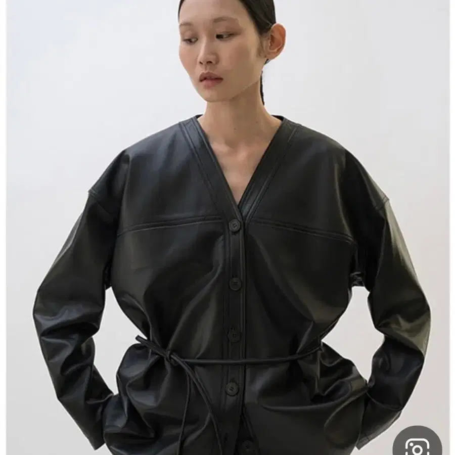 르셉템버 칼라리스 램스킨 레더 자켓