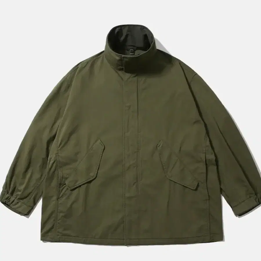 모이프 26fw 필드 파카 올리브 Wide Funnel Field Parka moif