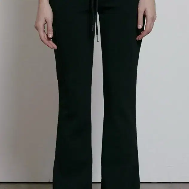 보헤미안서울 LOGO BAND JERSEY BOOTCUT PANTS
