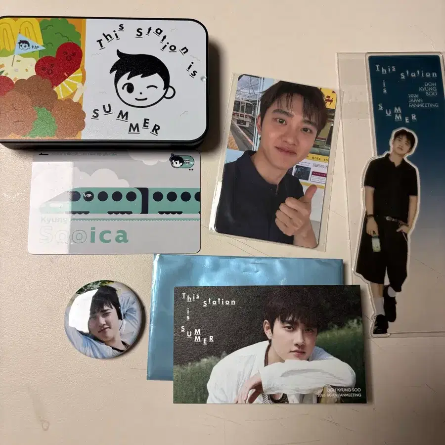 도경수 일본 팬미팅 굿즈 일괄