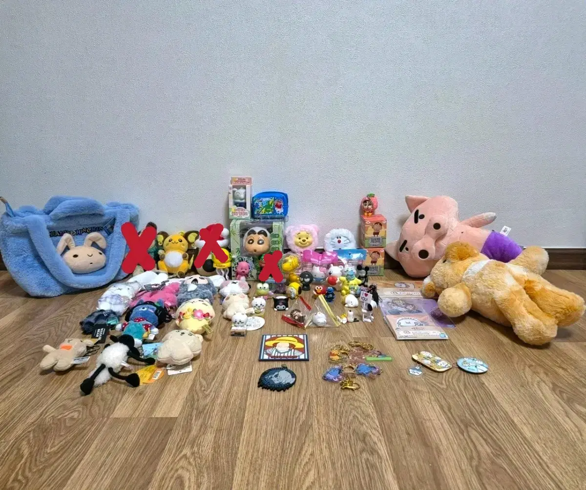 ((싸게 처분))피규어&인형&키링&가방