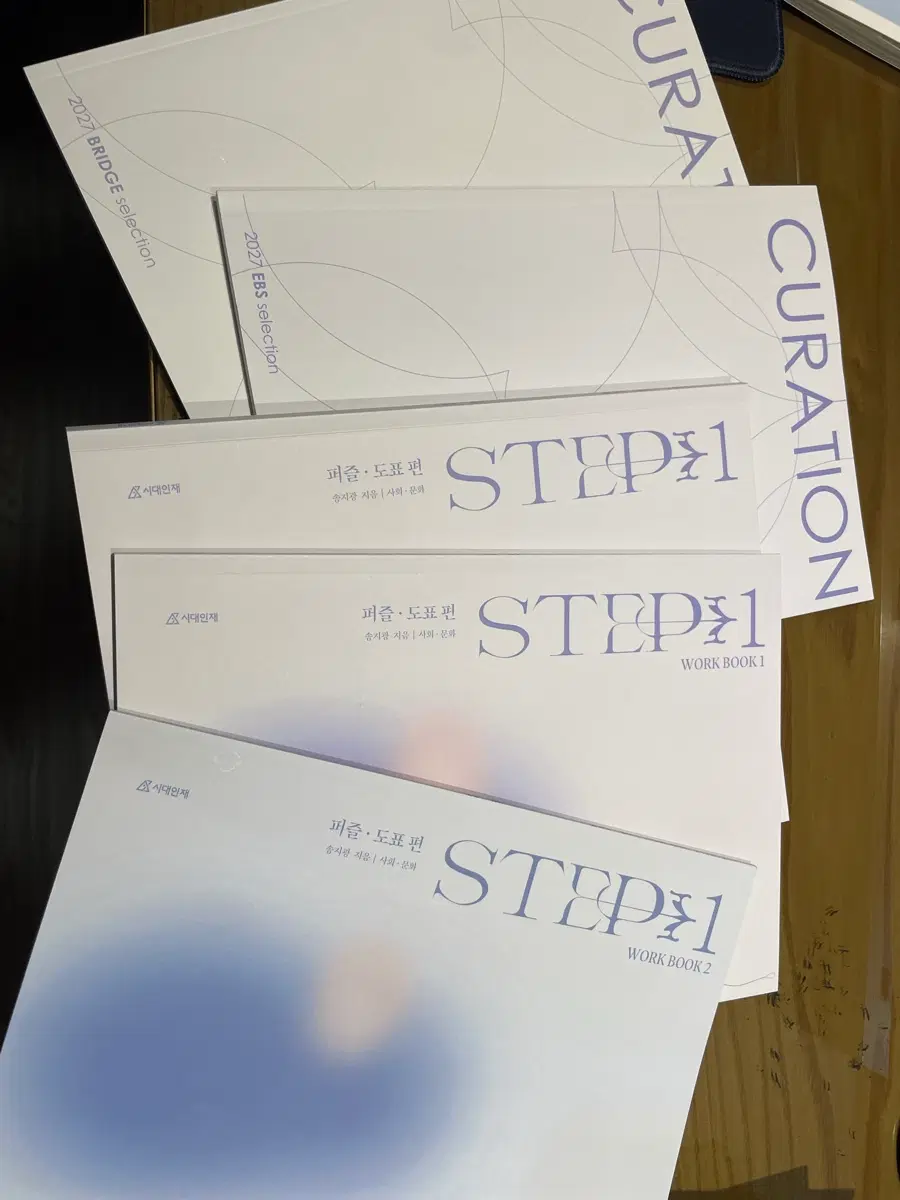 시대인재N 송지광T 퍼즐,도표 본책,워크북+ebs curation 2권 +리바이벌 사회문화