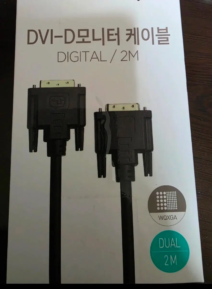 Fellowes DVI-D 모니터 케이블 2M 새상품