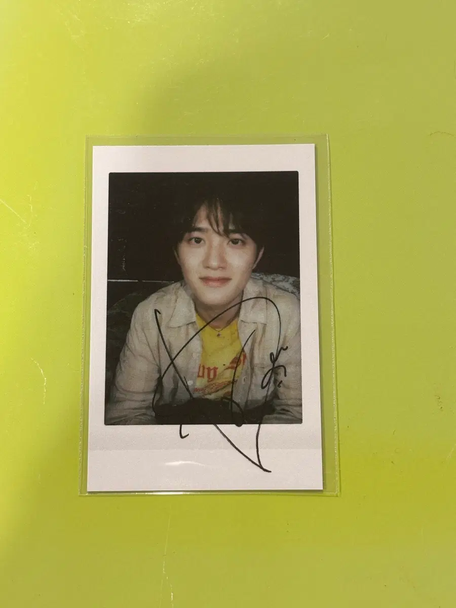 가격내림) 도경수 도파민 팝업카페 폴라로이드