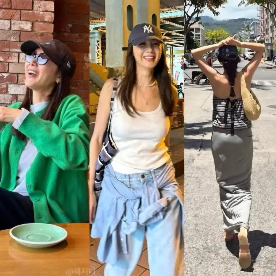 최지우 볼캡 뉴욕 양키스 47브랜드 볼캡 네이비