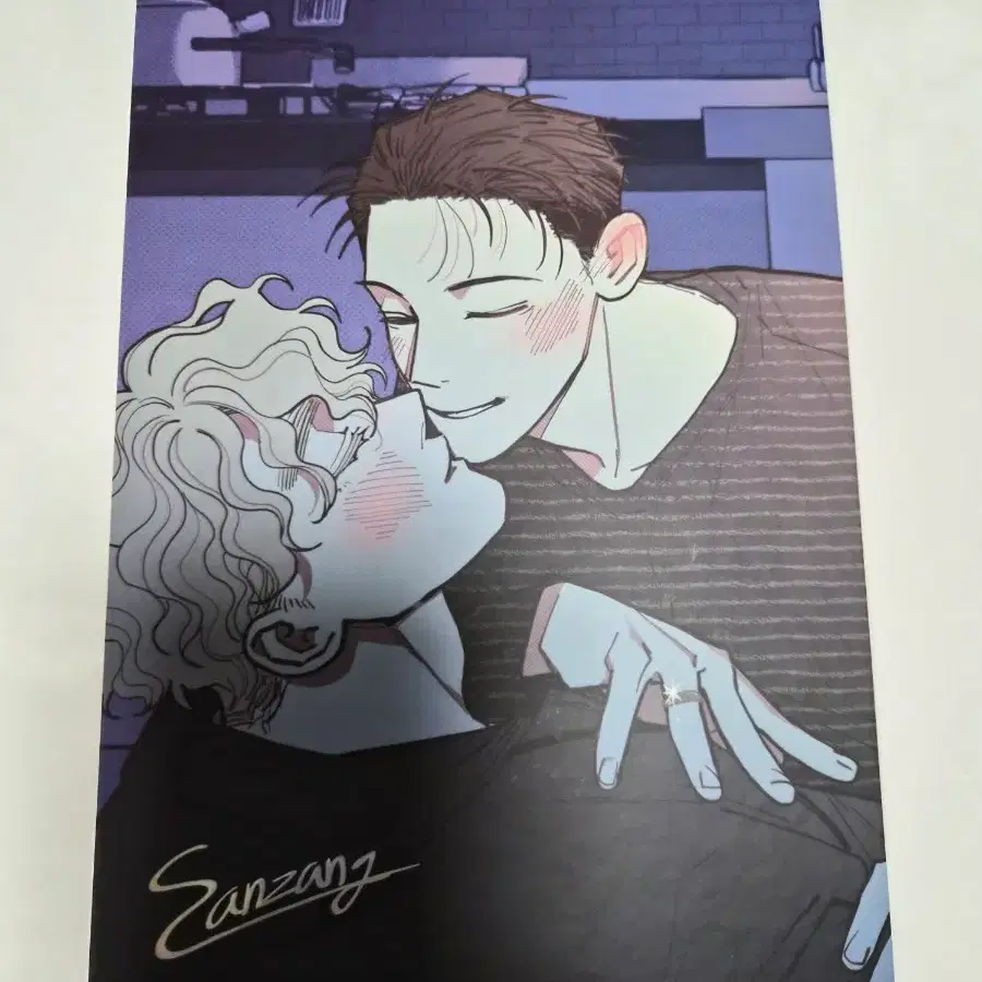 모펀 동정이 아니면 죽어야 해요 일러스트 A5 색지