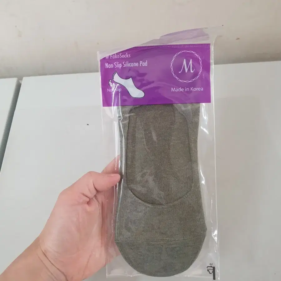 새것 카키덧신 양말 덧신