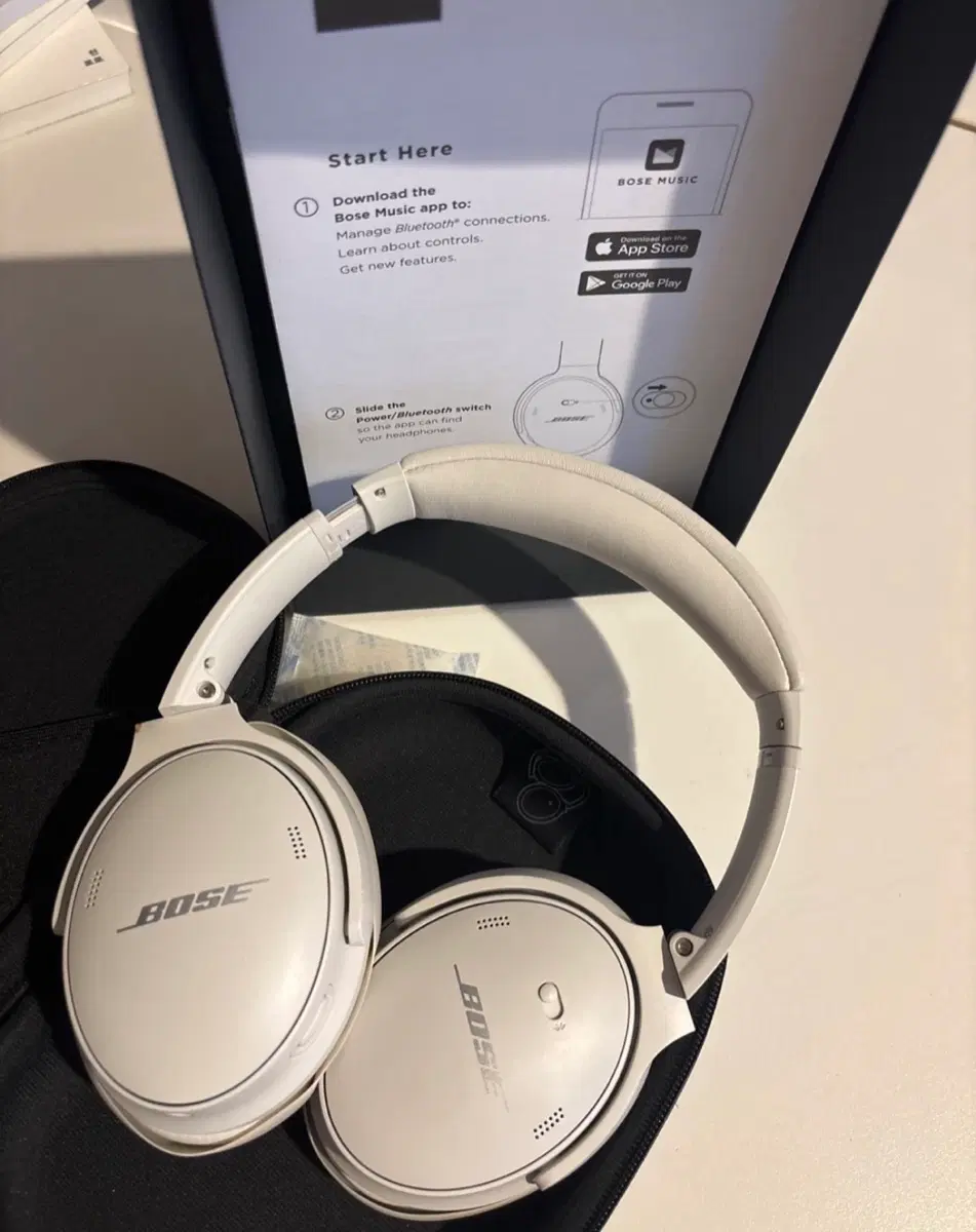 보스 QC45 헤드셋