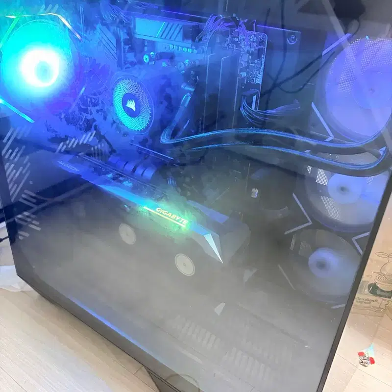게이밍 pc 180hz,144hz 모니터 책상 의자 세트판매