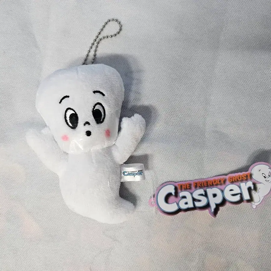 꼬마유령 캐스퍼 인형 키링 10cm Casper 가방고리 키링 인형 태그있음 새상품