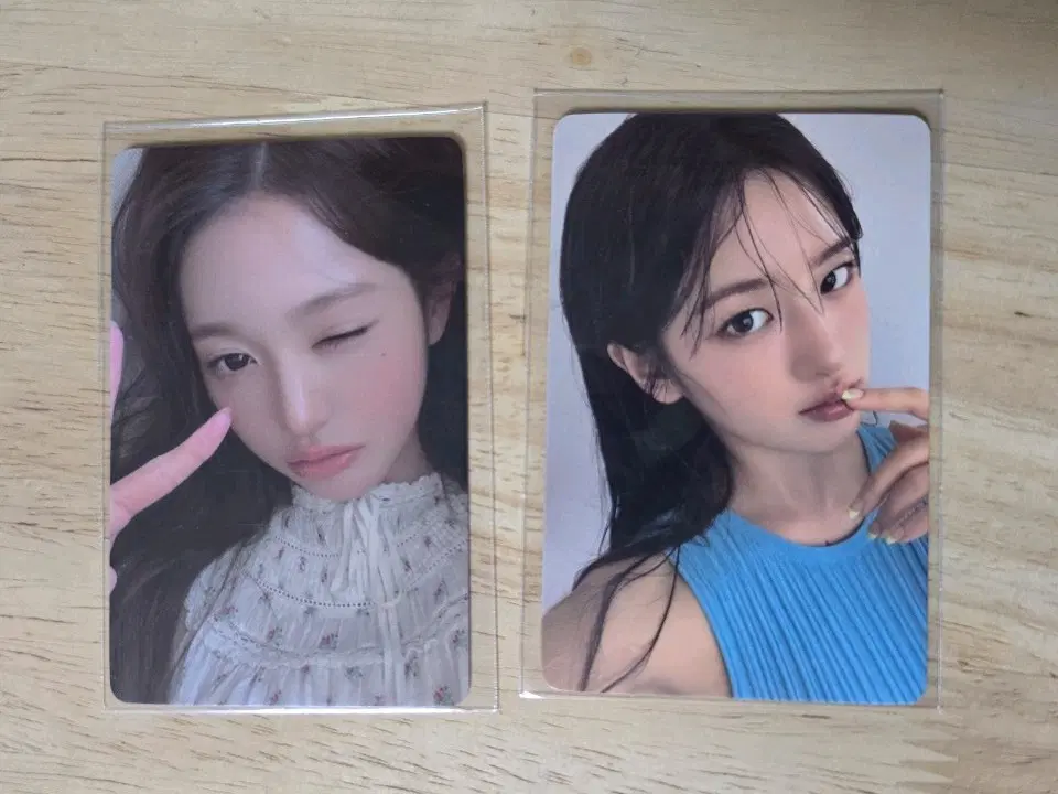 아이브 안녕즈 전시회 입장포카 안유진, 장원영