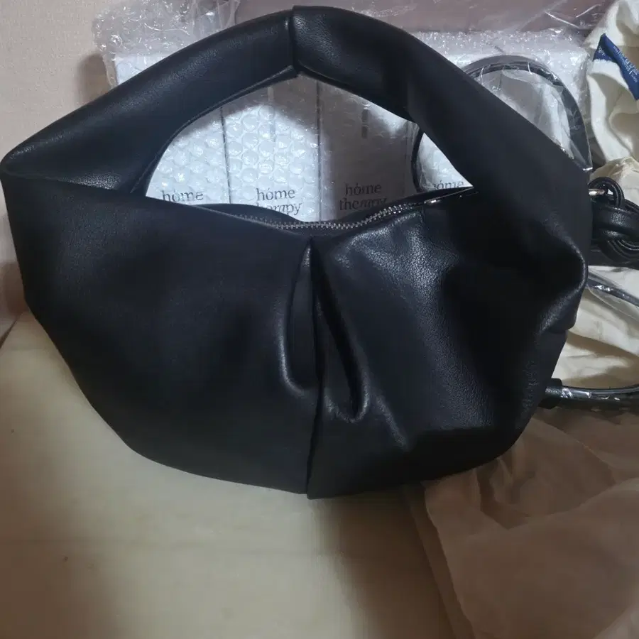 던팩토리 러빈백 소가죽 블랙