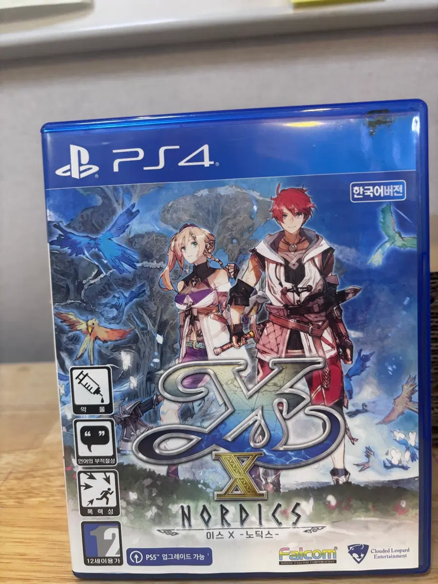 PS4 이스 X 노딕스 한글판 게임 소프트