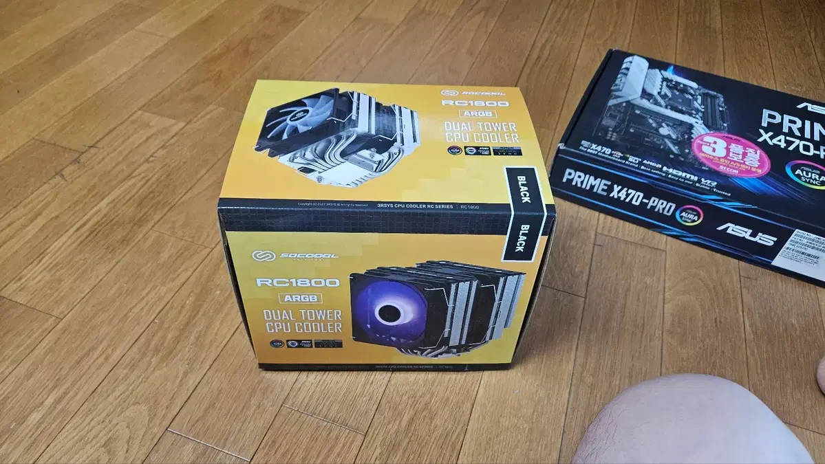 3RSYS RC1800 cpu 쿨러 중고