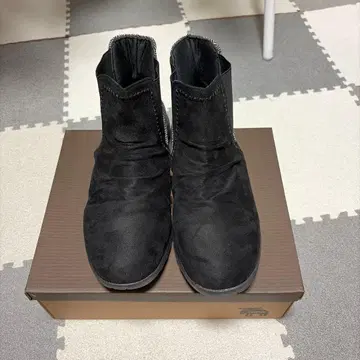 moz 여성용 부츠 블랙 LL 사이즈 25~25.5cm