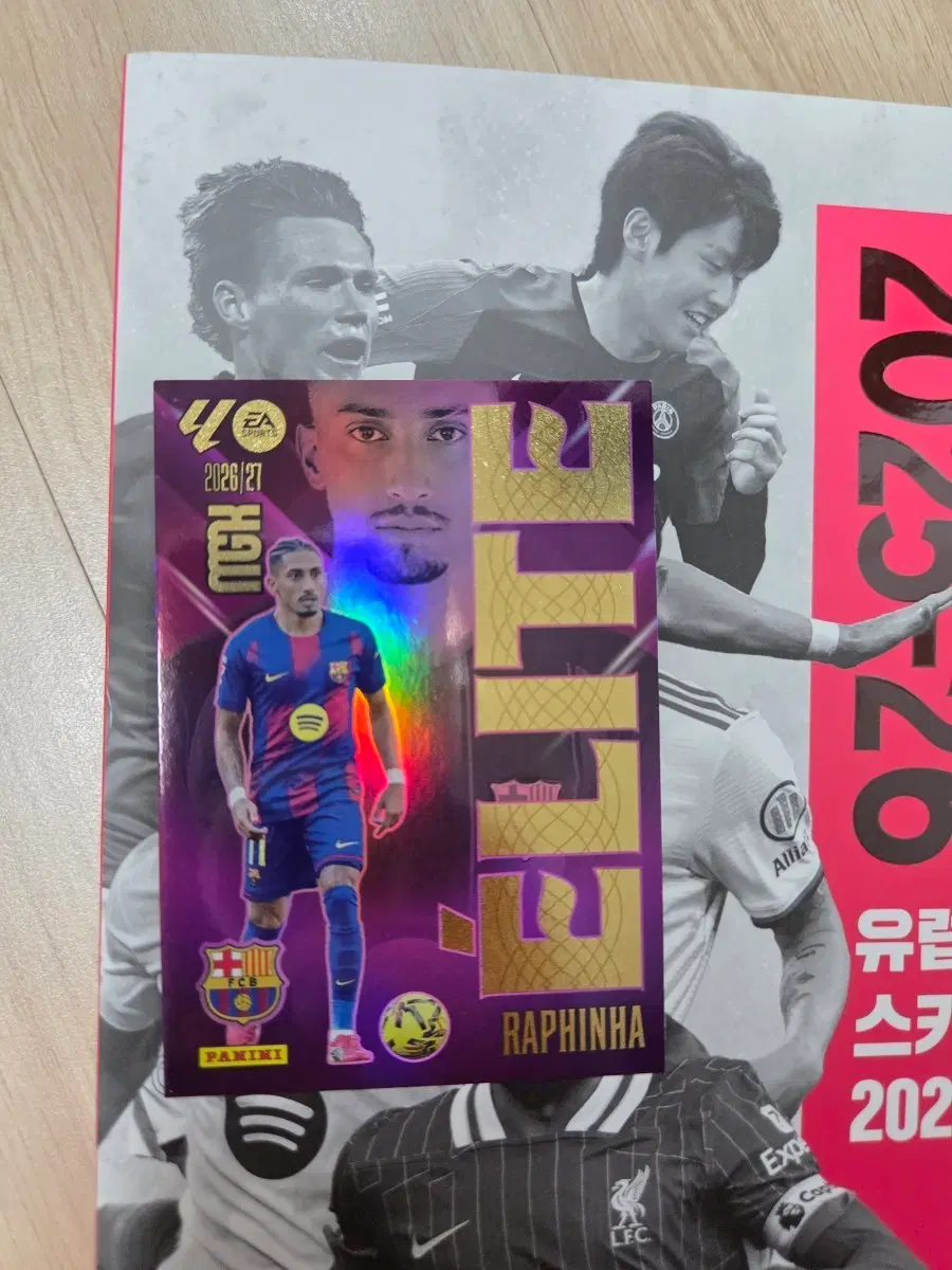 파니니 바르셀로나 라핀하 엘리트 카드 2021/22