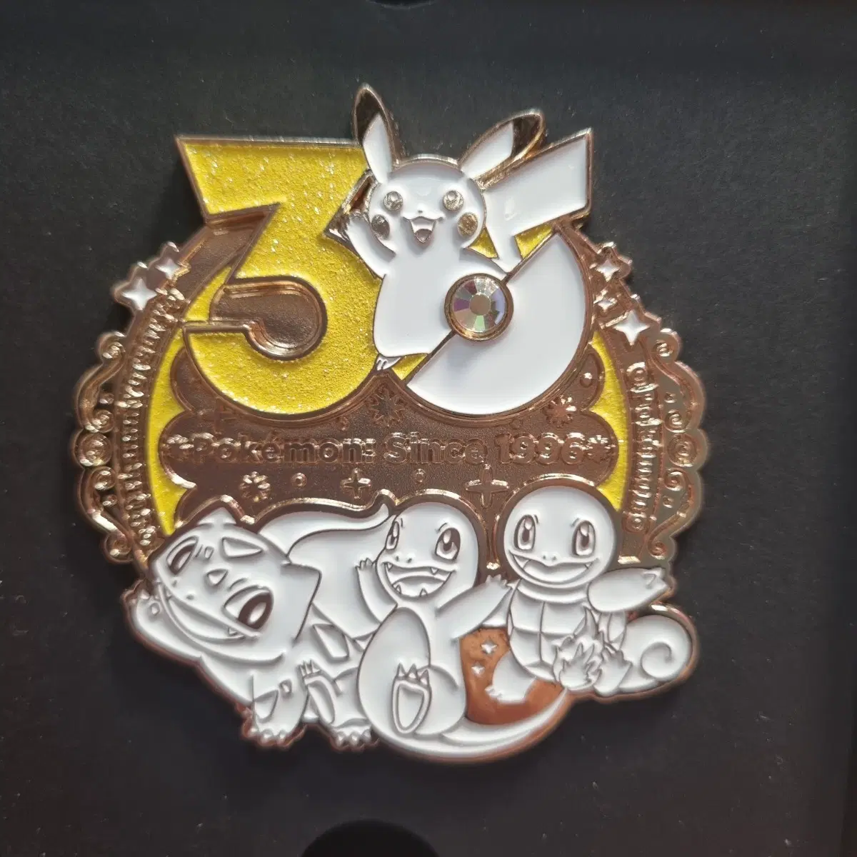 포켓몬스터 30주년 뱃지 단순 개봉 3월달 1세대