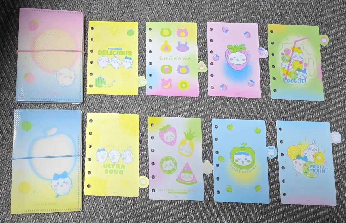치이카와 미니소 과일 A7다이어리