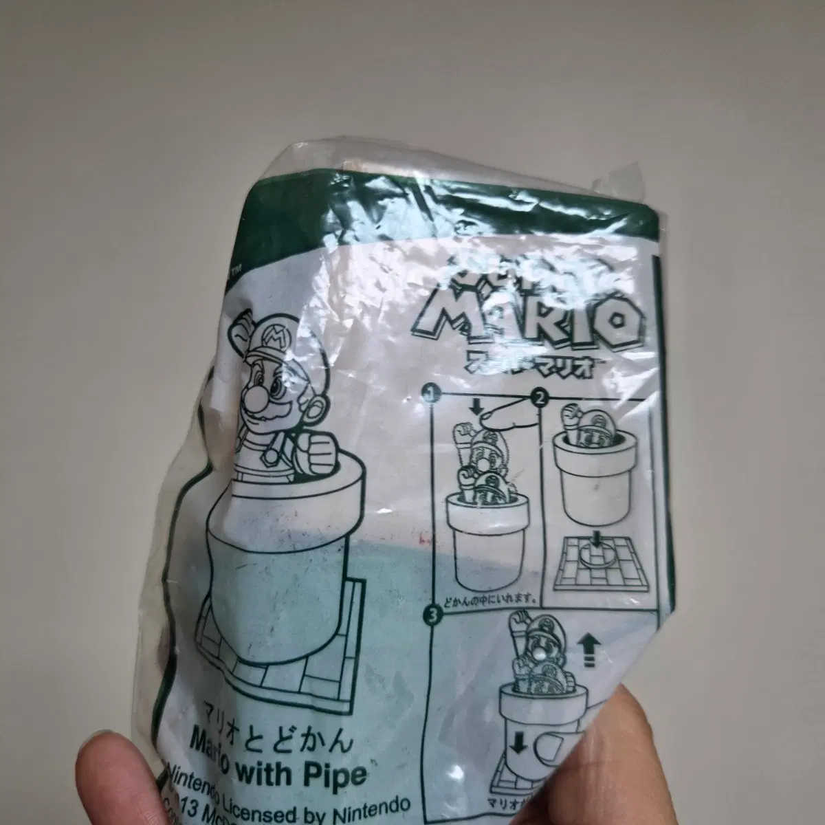 빈티지 토이 인형 고전 만화 피규어 캐릭터 맥도날드 해피밀 일본 닌텐도 슈퍼마리오 뿅 마리오
