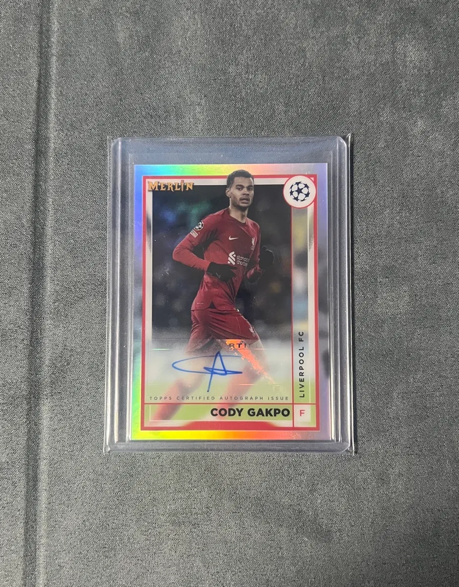 2023 topps merlin 코디 각포 오토